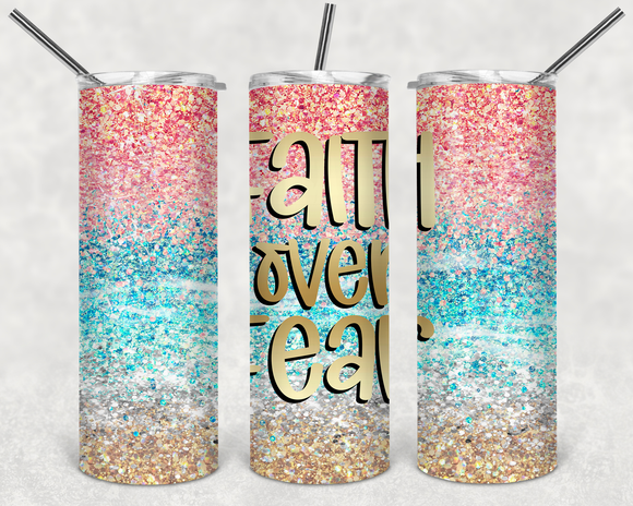 Faith over Fear- Beach - EliteStop Creations