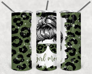 Girl Mom- Olive Leopard - EliteStop Creations