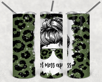 Hot Mess Express- Olive Leopard - EliteStop Creations