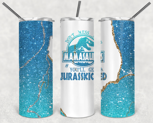 Mama Saurus- Teal - EliteStop Creations