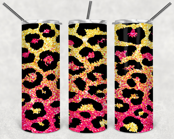 Pink Yellow Leopard Ombre - EliteStop Creations