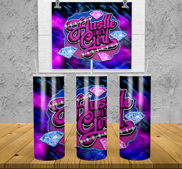 Hustle Like a Girl - EliteStop Creations
