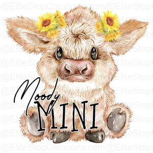Moody Mini Cow - EliteStop Creations