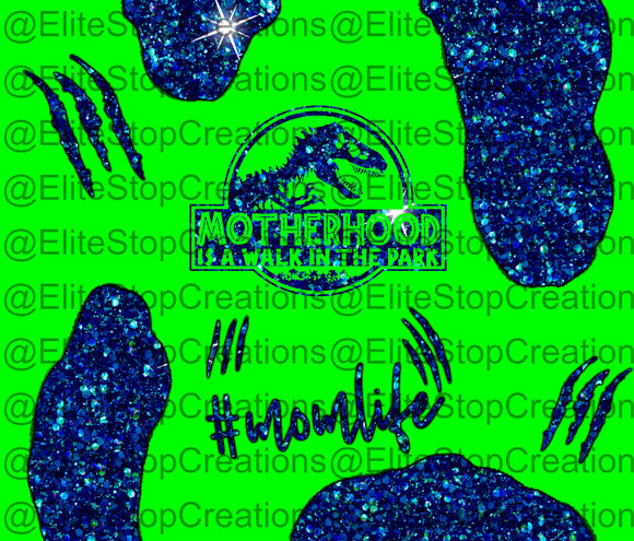 Motherhood Walk in Park- Green/Blue - EliteStop Creations