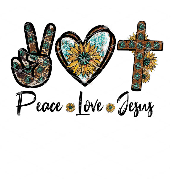 Peace Love Jesus