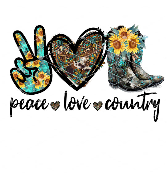 Peace Love Country