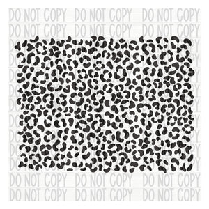 Small Leopard Cheetah Paper- Black - EliteStop Creations