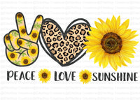 Peace Love Sunshine - EliteStop Creations