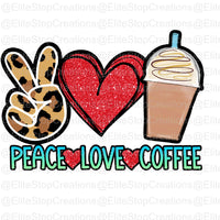 Peace Love Coffee - EliteStop Creations