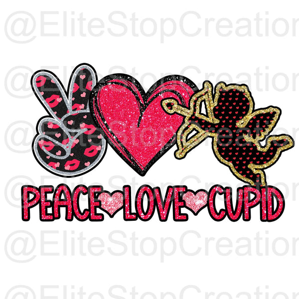 Peace Love Cupid - EliteStop Creations