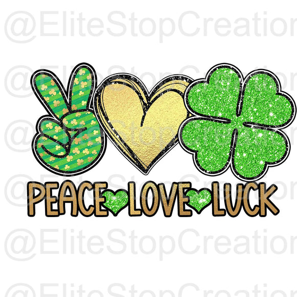 Peace Love Luck - EliteStop Creations