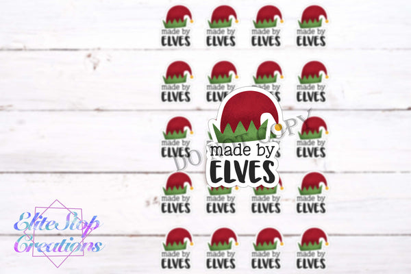 Made By Elves- 60 Stickers - EliteStop Creations