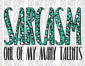 Sarcasm One of Many Talents - EliteStop Creations