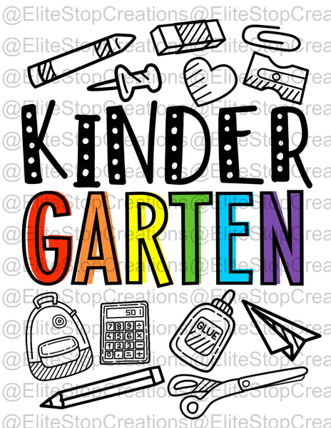 Kindergarten - EliteStop Creations