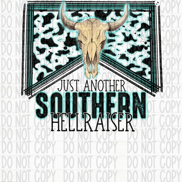 Southern Hellraiser- Teal - EliteStop Creations