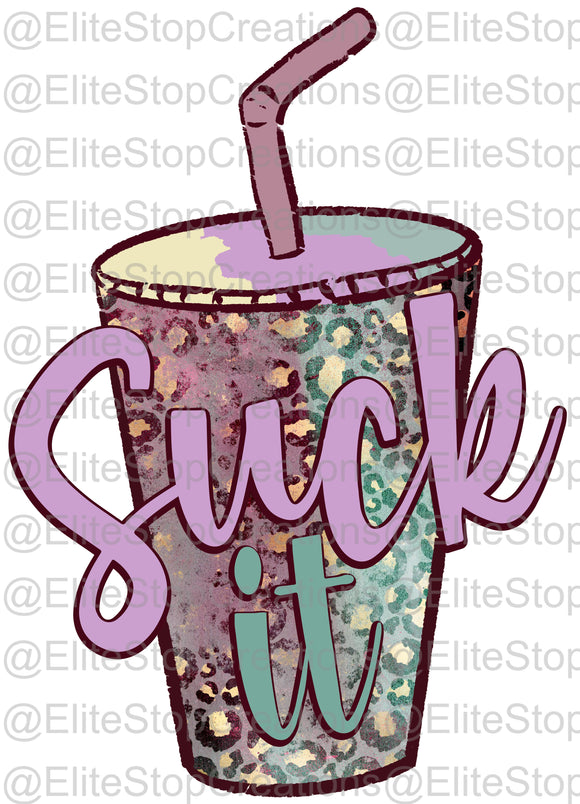 Suck It- Leopard - EliteStop Creations
