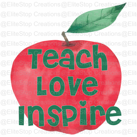 Teach Love Inspire - EliteStop Creations