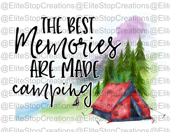 Memories are Made Camping - EliteStop Creations