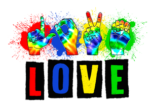 Love- Tie Dye - EliteStop Creations