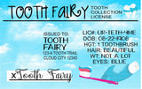 Tooth Fairy "License" - EliteStop Creations