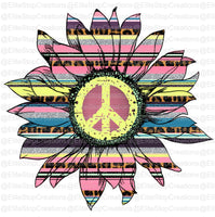 Peace Sunflower - EliteStop Creations