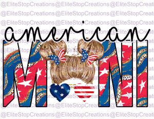 American Mini- Girl - EliteStop Creations