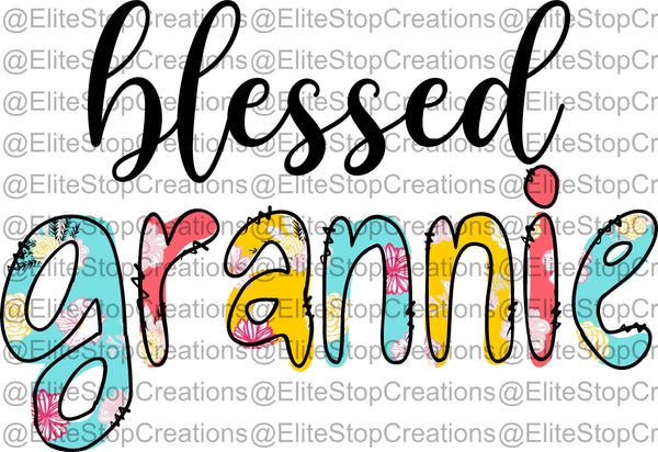 Blessed Grannie - EliteStop Creations