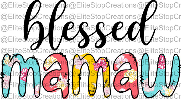 Blessed Memaw - EliteStop Creations