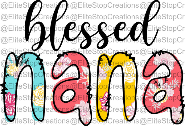 Blessed Nana - EliteStop Creations