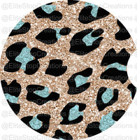 Blue Leopard Print - EliteStop Creations