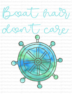 Boat Hair- Dont Care - EliteStop Creations