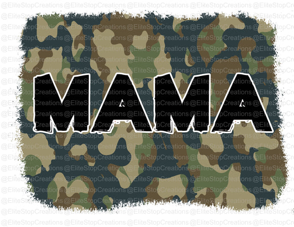 Black Camo Mama - EliteStop Creations