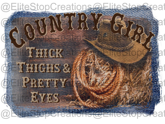 Country Girl - EliteStop Creations