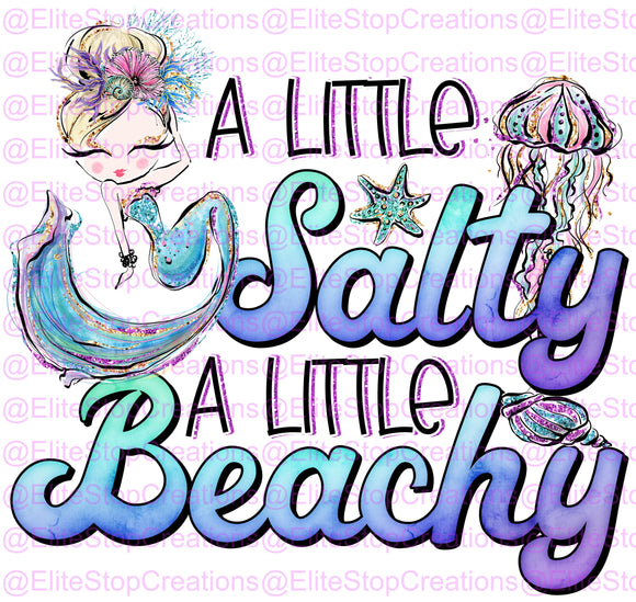 A Little Salty- A Little Beachy - EliteStop Creations
