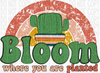 Bloom Where You are Planted