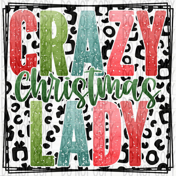 Crazy Christmas Lady - EliteStop Creations