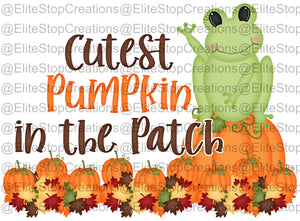 Cutest Pumpkin in the Patch - EliteStop Creations