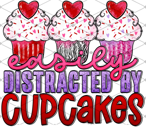 Distracted By Cupcakes - EliteStop Creations