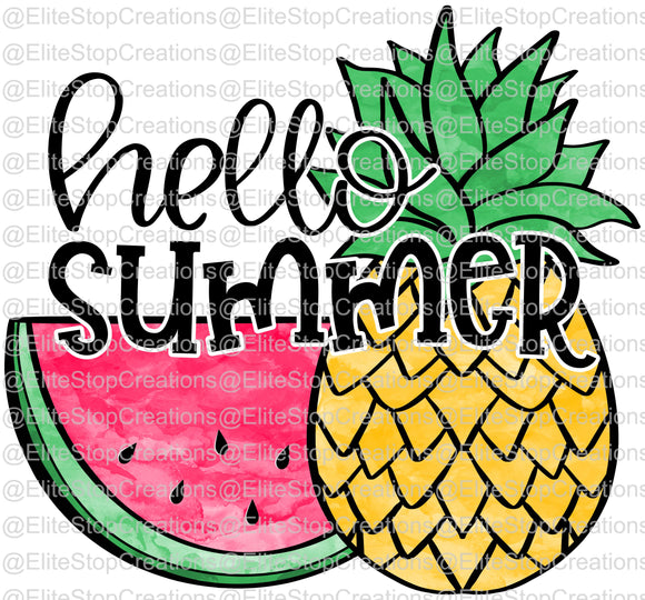 Hello Summer - EliteStop Creations