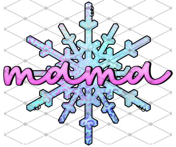 Snowflake- Mama - EliteStop Creations