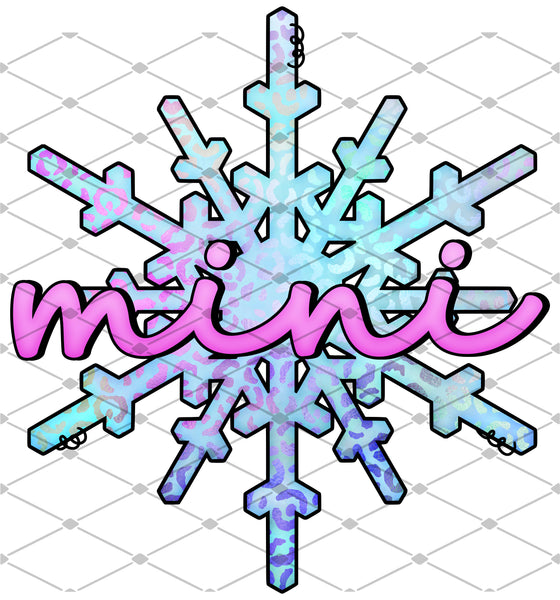 Snowflake- Mini - EliteStop Creations