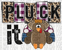 Pluck It- Leopard | Plaid - EliteStop Creations