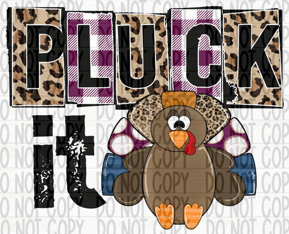 Pluck It- Leopard | Plaid - EliteStop Creations
