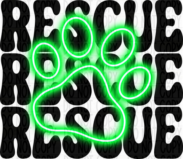 Rescue- Green