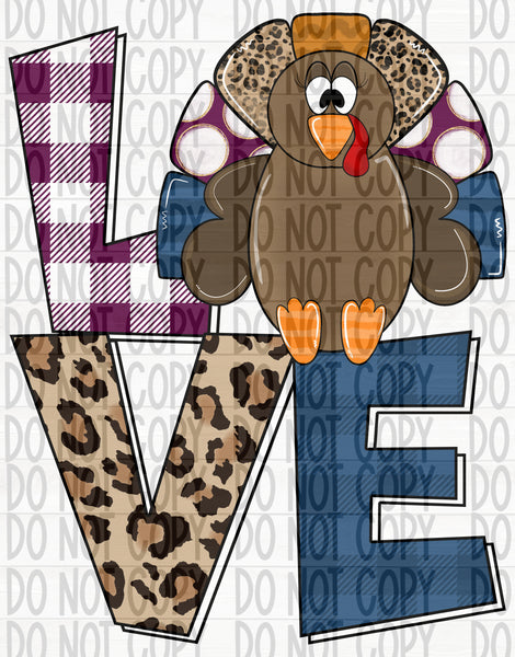 Love- Leopard | Plaid - EliteStop Creations