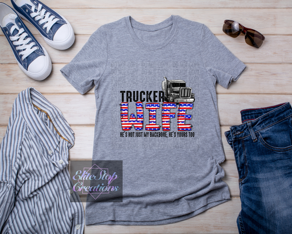 Adult- Trucker Wife