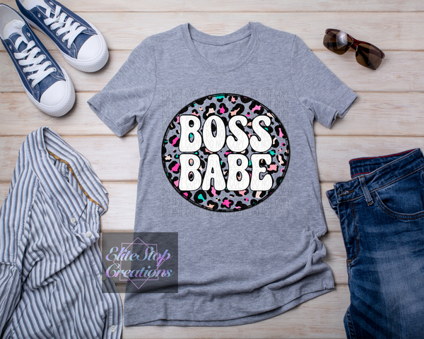 Boss Babe- White