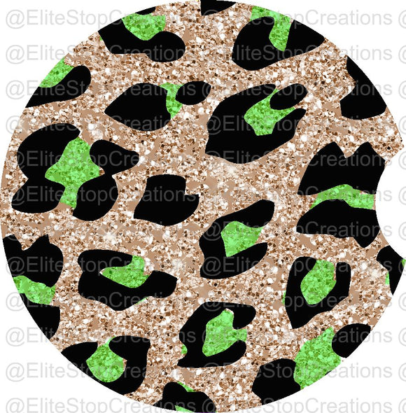 Green Leopard Print - EliteStop Creations