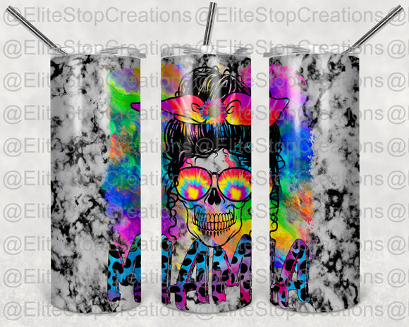 Tie Dye Mama- Grey Stone - EliteStop Creations