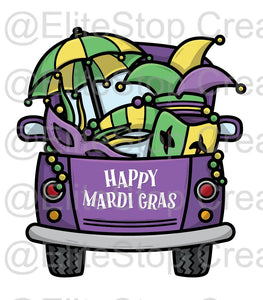 Happy Mardi Gras - EliteStop Creations